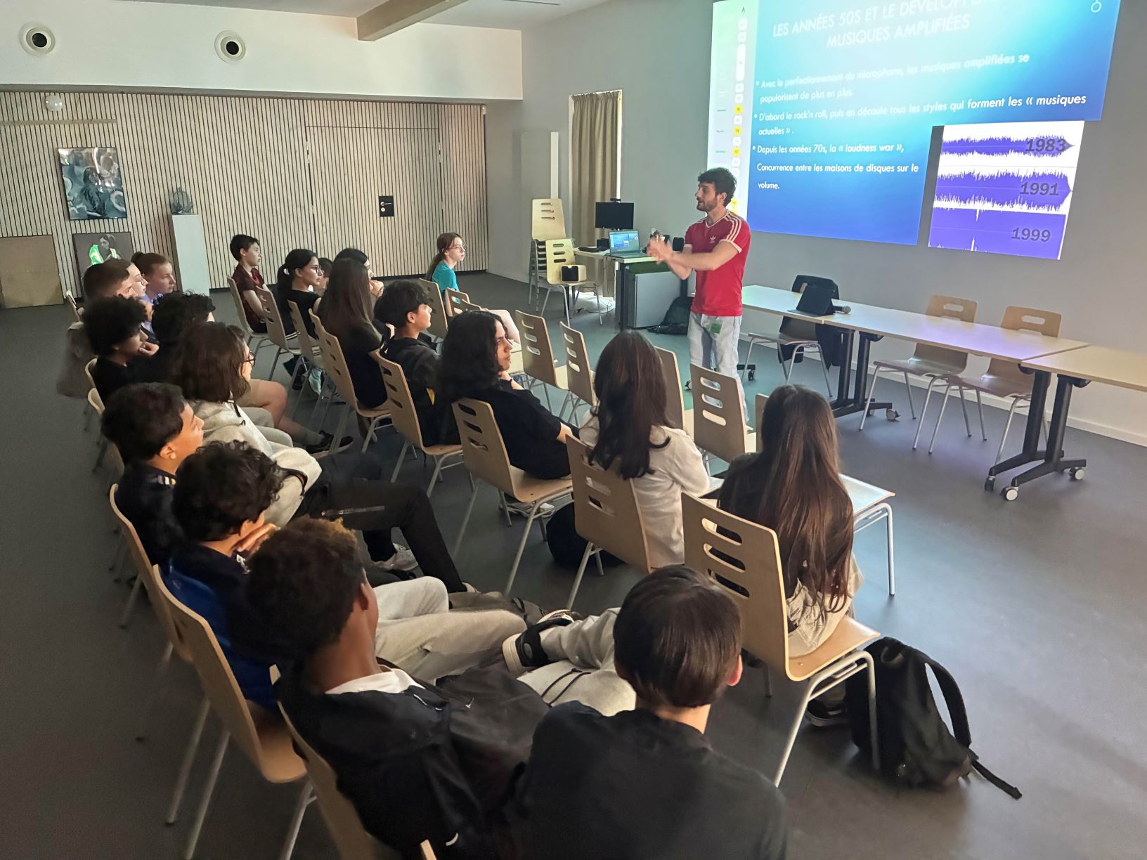 INTERVENTIONS EN CLASSE PRÉVENTION DES RISQUES AUDITIFS 